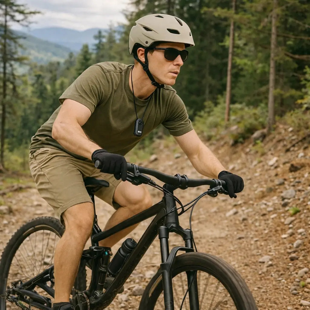 Crynpto Camera Compact 4K Wearable POV Action Camera