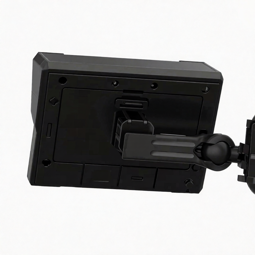 Crynpto 7" Motorcycle Dash Cam with 4K Recording, Wireless Apple CarPlay & Android Auto, GPS & Bluetooth Crynpto