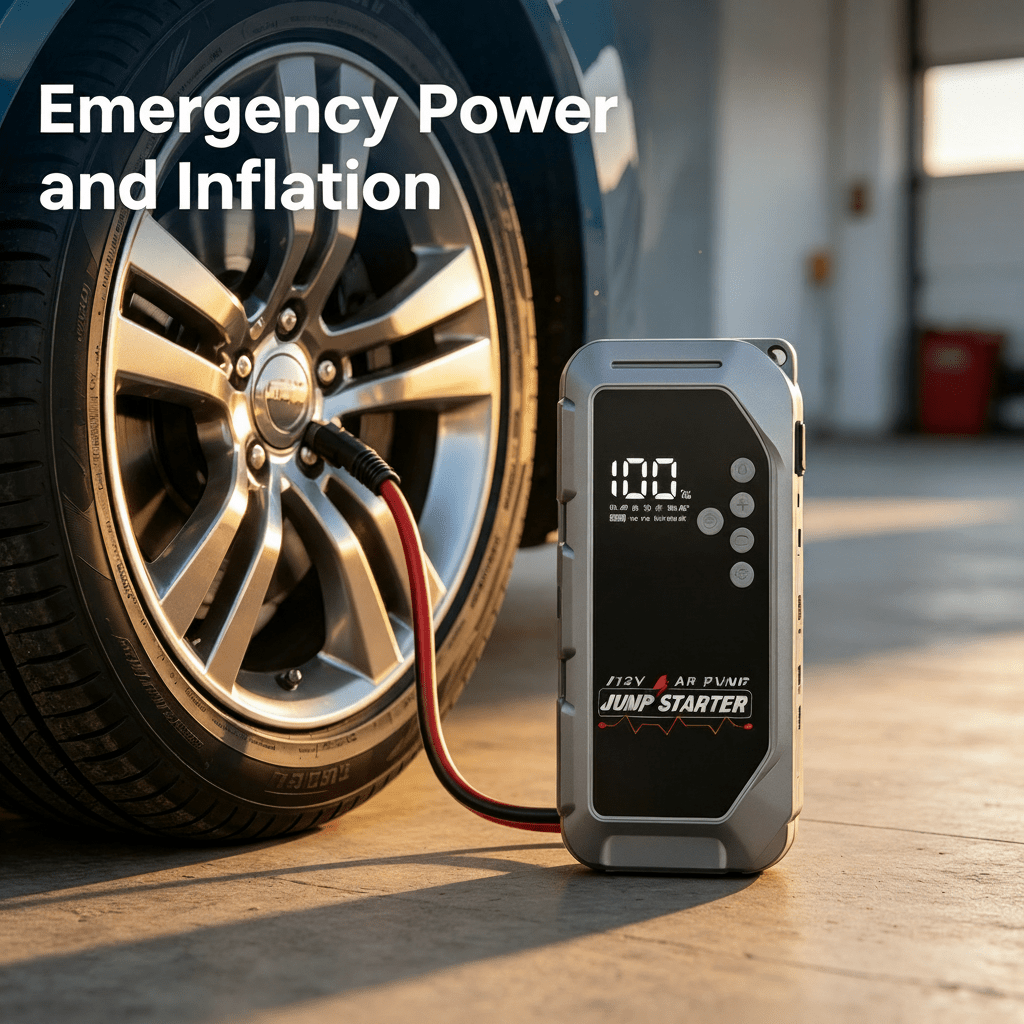 Crynpto 4 in 1 Jump Starter - Crynpto