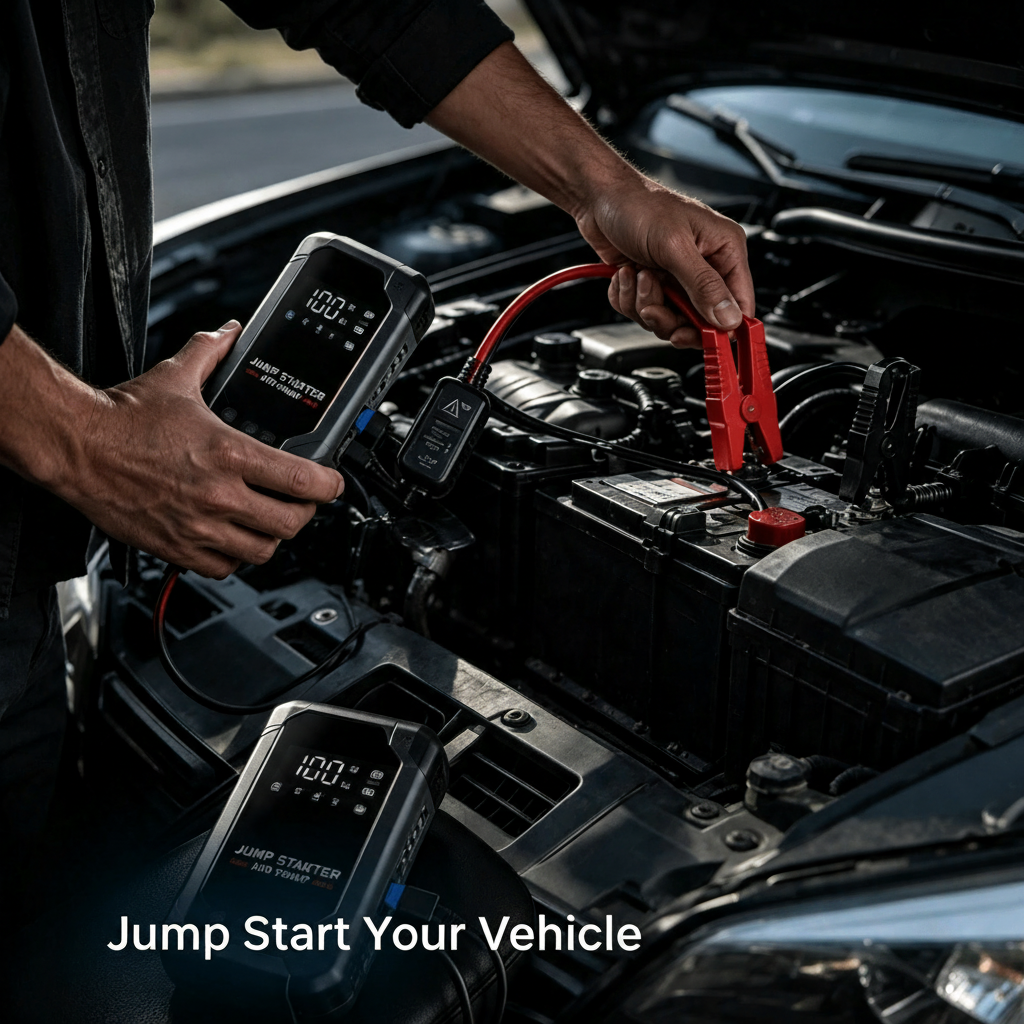 Crynpto 4 in 1 Jump Starter - Crynpto