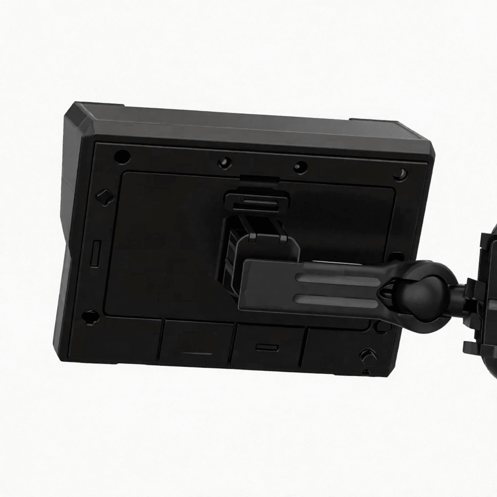 Crynpto 7" Motorcycle Dash Cam with 4K Recording, Wireless Apple CarPlay & Android Auto, GPS & Bluetooth - Crynpto