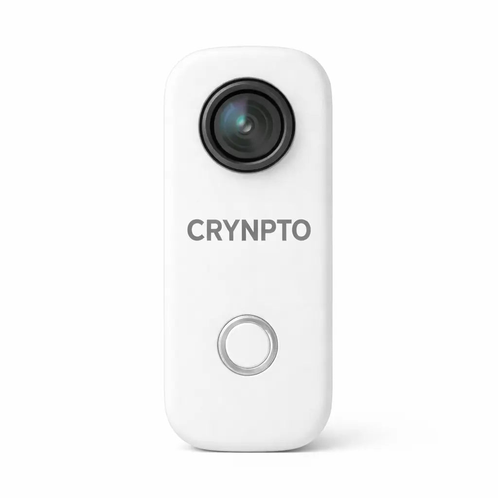 Crynpto Camera Compact 4K Wearable POV Action Camera - Crynpto