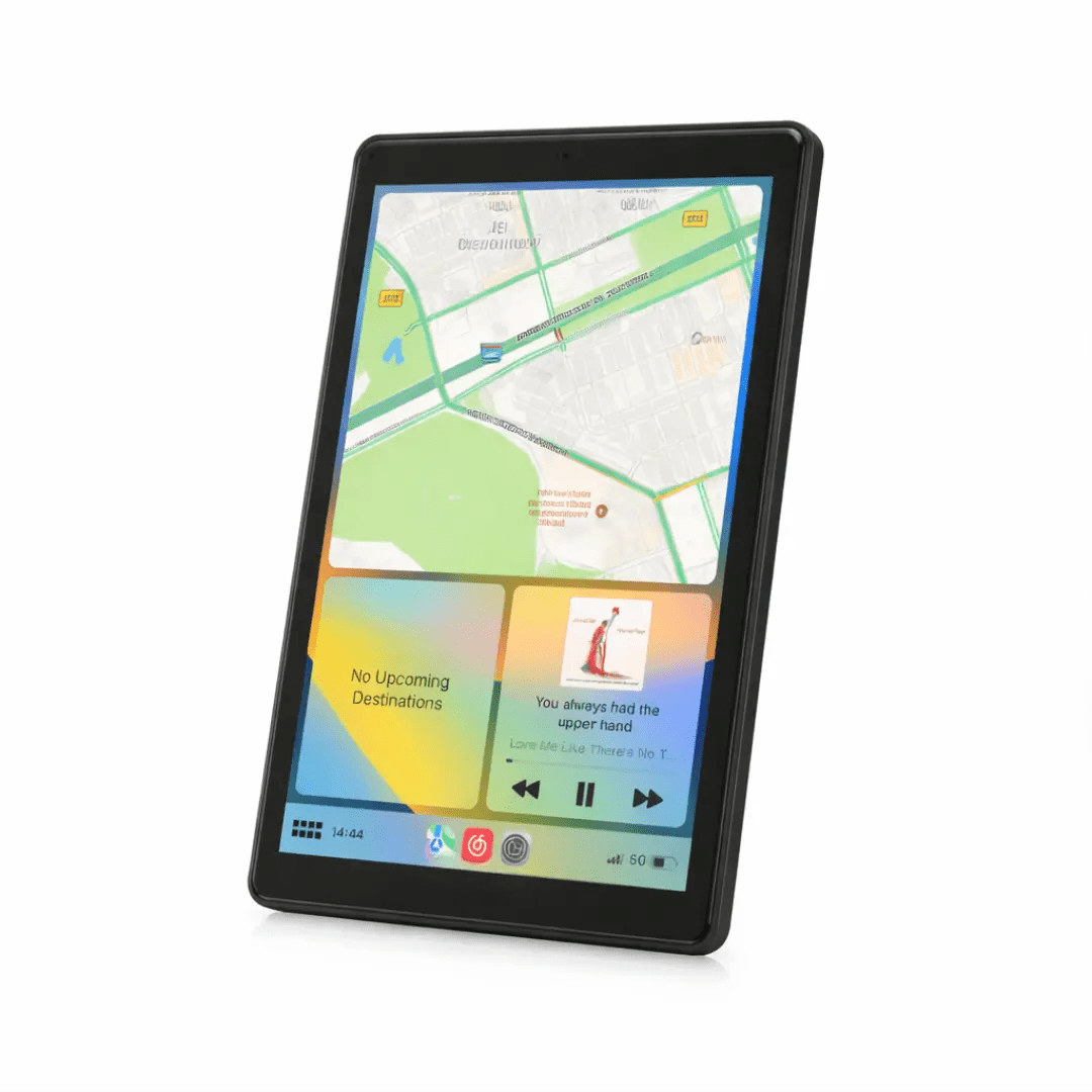 Crynpto Elite 8" CarPlay Screen & Dash Cam with wireless Apple CarPlay and Android Auto